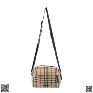 美國代購正品 Burberry 格紋斜挎包