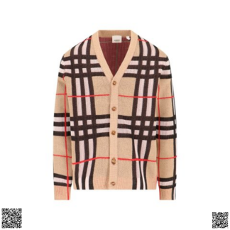 美國代購正品 Burberry 格紋針織開衫