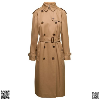 美國代購正品 Burberry 雙排扣束帶風衣