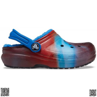 美國代購正品 Crocs 小童加絨洞洞鞋