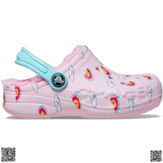 美國代購正品 Crocs 小童加絨洞洞鞋