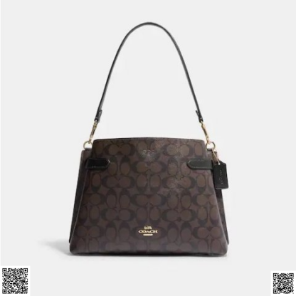 美國代購正品 Hanna 老花單肩包