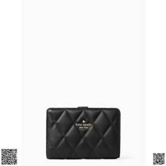 美國代購正品 Kate Spade Carey 中號小香風菱格錢包