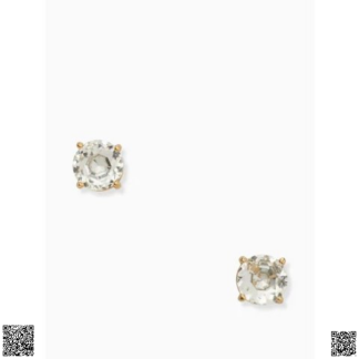 美國代購正品 Kate Spade Gumdrop 裸鑽耳釘