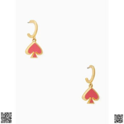 美國代購正品 Kate Spade 小心心耳飾