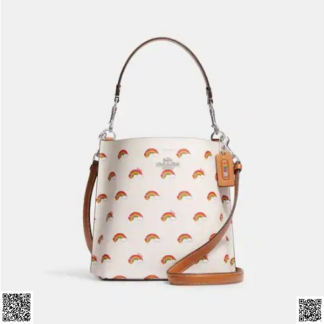 美國代購正品 Mollie 彩虹水桶包