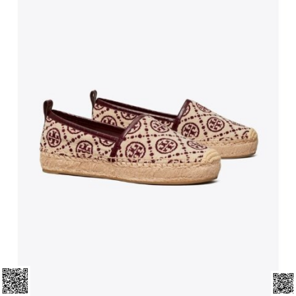 美國代購正品 Tory Burch FLATFORM 老花漁夫鞋