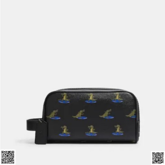 美國代購正品 印花洗漱包