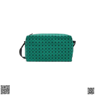 美國代購正品 Bao Bao Issey Miyake 綠色菱格斜挎包