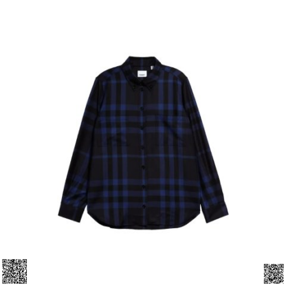 美國代購正品 Burberry 羊毛格紋襯衫