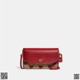 美國代購正品 Coach Hayden 愛心斜挎包