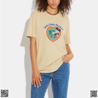 美國代購正品 Coach X Disney 米奇T恤