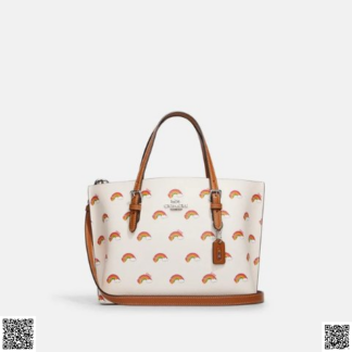 美國代購正品 Coach 彩虹托特包