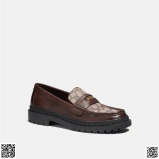 美國代購正品 Coach 老花硬幣樂福鞋