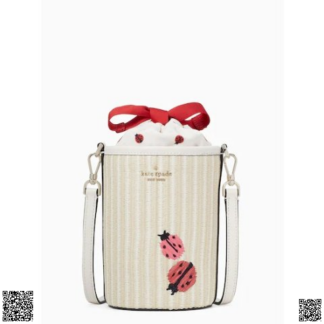 美國代購正品 Kate Spade Ladybug Cylinder 瓢蟲水桶包
