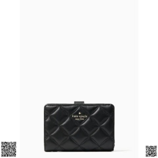 美國代購正品 Kate Spade Natalia Medium Compact 菱格錢包