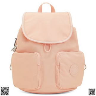 美國代購正品 Kipling 粉色尼龍書包