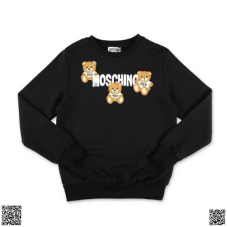 美國代購正品 Moschino 大童款小熊衛衣