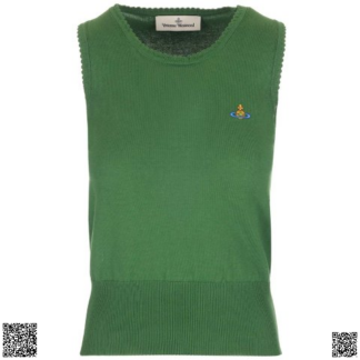 美國代購正品 Vivienne Westwood 土星刺綉針織背心