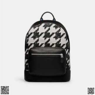 美國代購正品 West韆鳥格紋背包