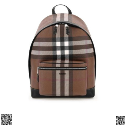 美國代購正品 Burberry check coated fabric雙肩包