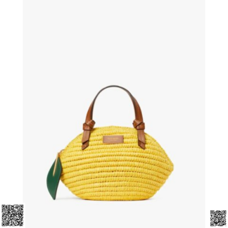 美國代購正品 Kate Spade Lemon Drop Straw 3D 檸檬手提包