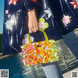 美國代購正品 Kate Spade Sam Icon Bouque立體花朵手提包