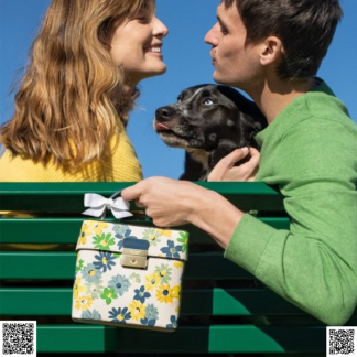 美國代購正品 Kate Spade Voyage Floral 雛菊盒子包