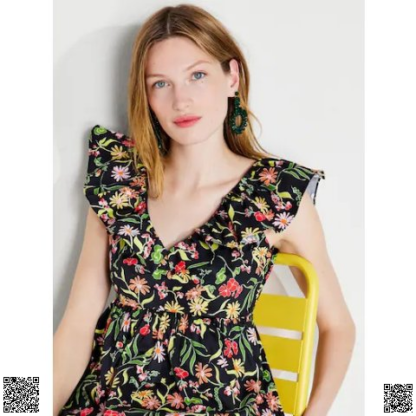 美國代購正品 Kate Spade 印花上衣