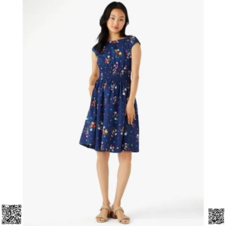 美國代購正品 Kate Spade 印花連衣裙