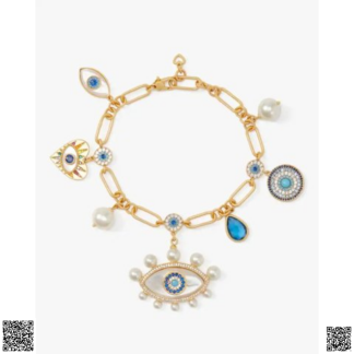 美國代購正品 Kate Spade 惡魔之眼手鏈