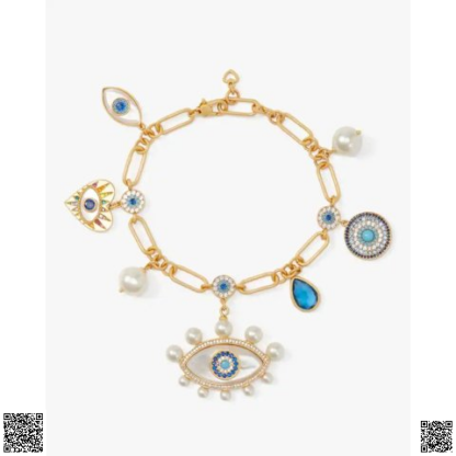 美國代購正品 Kate Spade 惡魔之眼手鏈