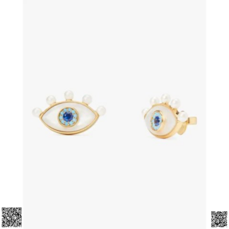 美國代購正品 Kate Spade 惡魔之眼耳釘