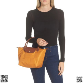 美國代購正品 Longchamp 小號尼龍托特包