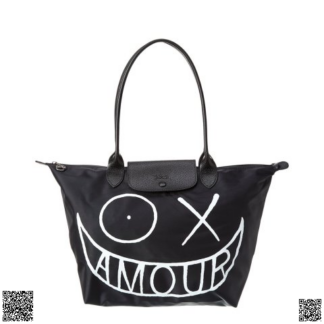 美國代購正品 Longchamp 聯名款鬼臉餃子包