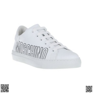 美國代購正品 Moschino White & Black Logo 運動鞋