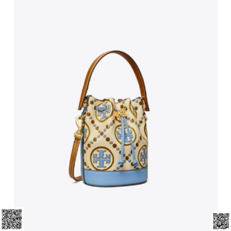 美國代購正品 Tory Burch MINI T MONOGRAM 水桶包