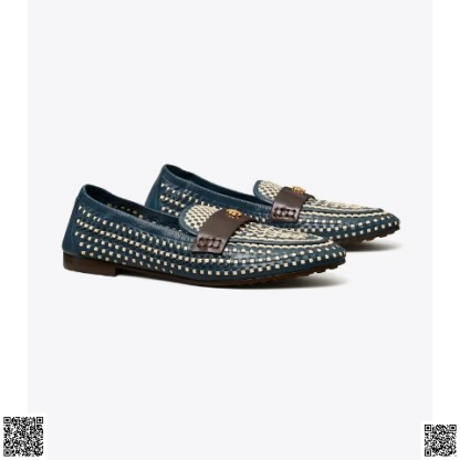 美國代購正品 Tory Burch WOVEN BALLET 編織樂福鞋