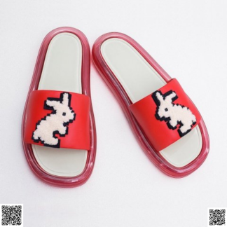 美國代購正品 Tory Burch 像素兔果凍拖鞋