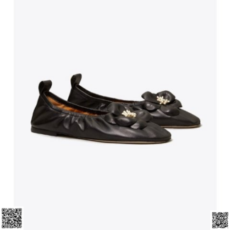美國代購正品 Tory Burch 山茶花平底鞋