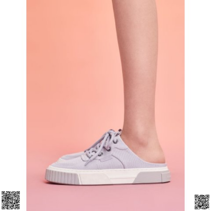 美國代購正品 Charles & Keith 香芋紫一腳蹬