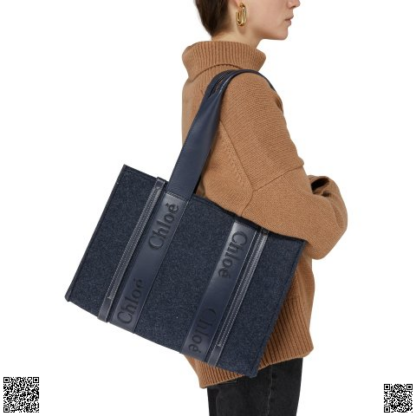 美國代購正品 Chloe Woody 中號托特包