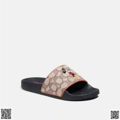 美國代購正品 Coach Disney閤作款 拖鞋