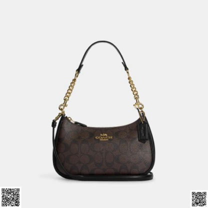 美國代購正品 Coach Teri 老花單肩包