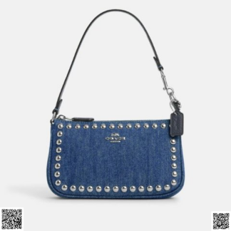 美國代購正品 Coach nolita 19 鉚釘麻將包
