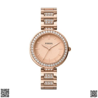 美國代購正品 Fossil 玫瑰金手錶