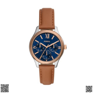 美國代購正品 Fossil 銀調閤金手錶