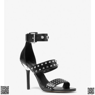 美國代購正品 Michael Kors 鉚釘高跟涼鞋