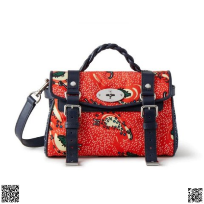 美國代購正品 Mulberry 西瓜紅單肩包