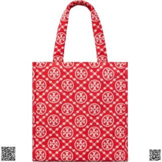 美國代購正品 Tory Burch T Monogram Terry 托特包